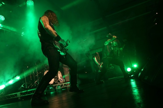 Swedish heavy metal magicians, Marduk. Photograph by Derek Tickner.