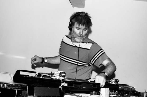 A DJ with a vision. James Murphy, DJing at the DFA Anniversary party 2013.