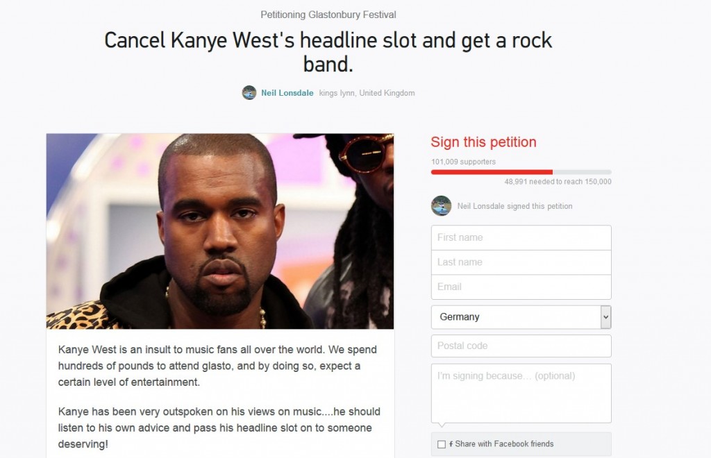 Screenshot - Ban Kanye - Campaign