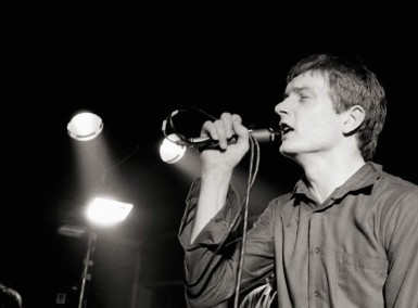 Ian Curtis - Photo by Martin O'Neill