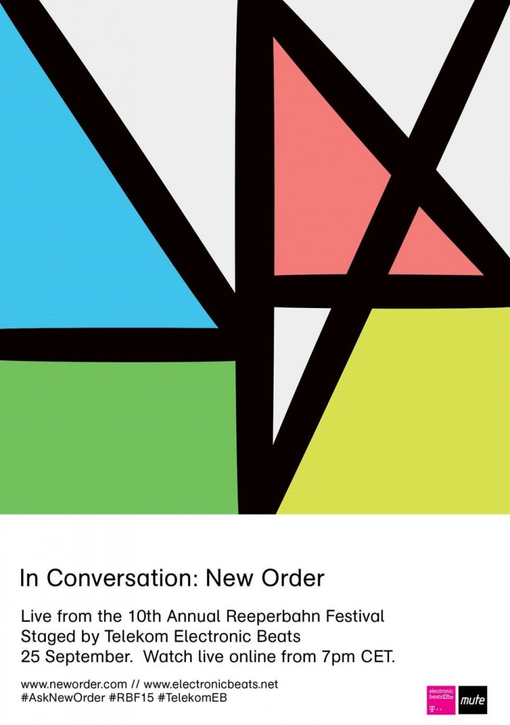 In Conversation - New Order - Poster