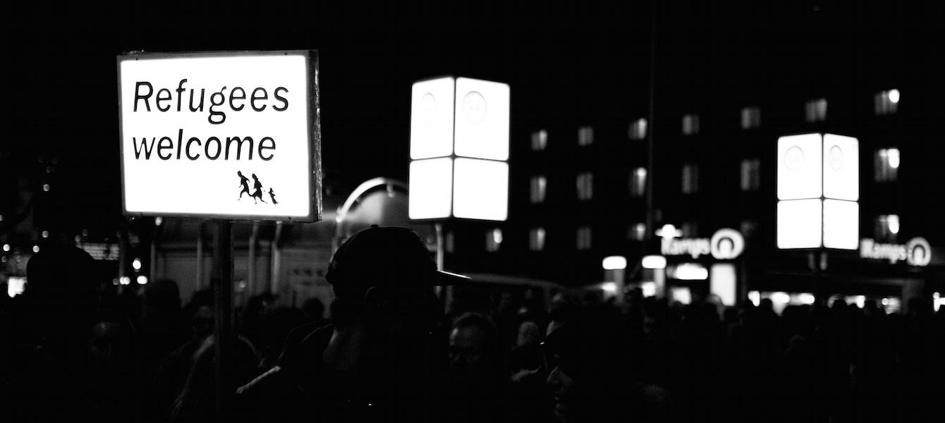 Refugees Welcome - Photo by Rene Dana