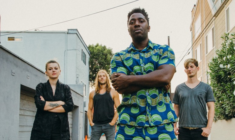Introducing the new Bloc Party: Louise Bartle, Justin Harris, Kele Okereke, Russell Lissack (Photo by Rachel Wright)
