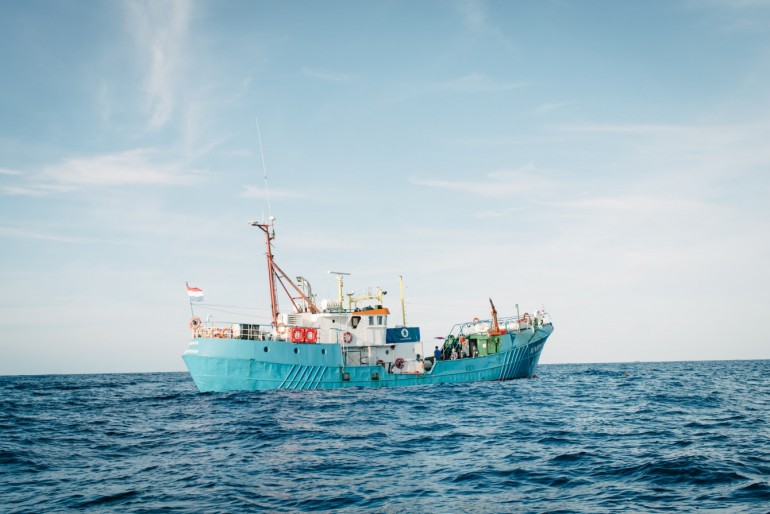 A ship that spreads hope (Photo by Jule Müller)